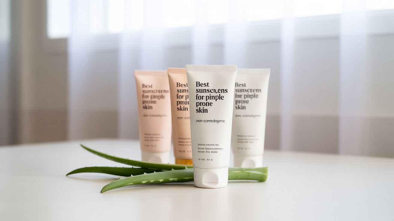 Best Sunscreens for Pimple Prone Skin | Non-Comedogenic