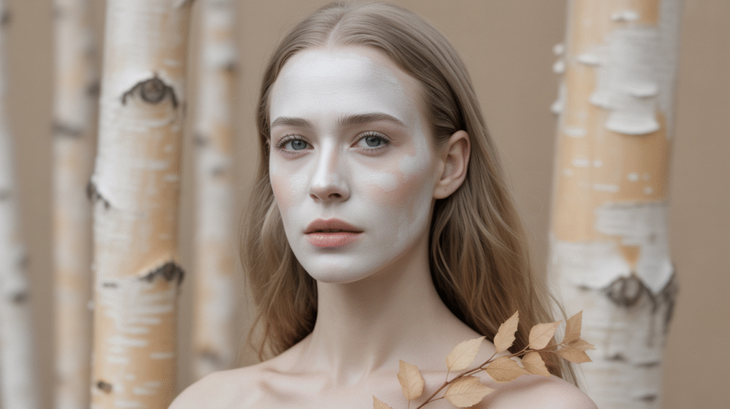 complexion, pale neutral, makeup, beauty portrait