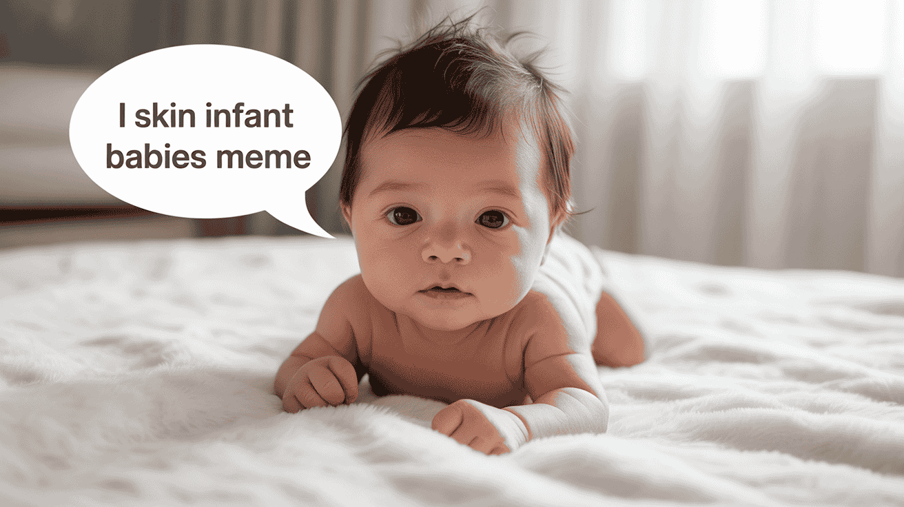 Skin Infant Babies meme – viral internet joke explained with origins, meaning, and funny examples